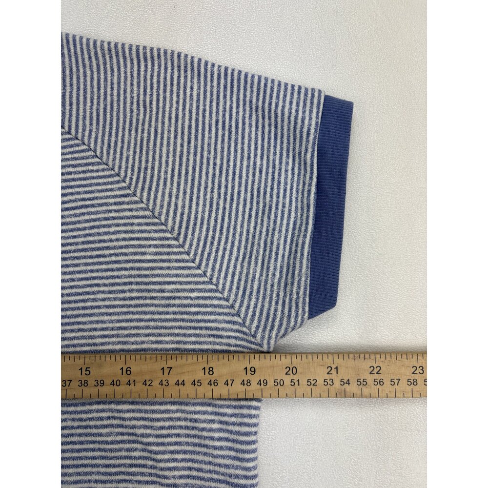 Marine Layer Striped Raglan Short Sleeve Tee - Women's M - Picture 10 of 11